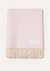 Foxford Cashmere Lambswool Molly Throw | Pink
