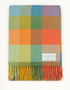 Foxford Cashmere Lambswool Multi Colour Kinsale Throw