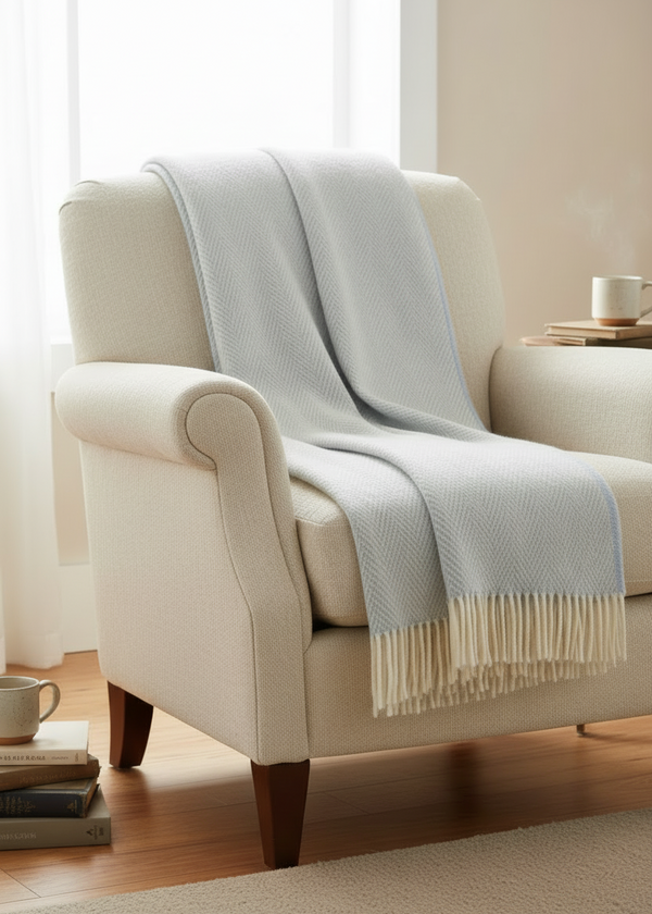 Foxford Cashmere Lambswool Rian Throw