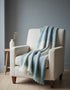 Foxford Clew Bay Topaz Mohair Throw