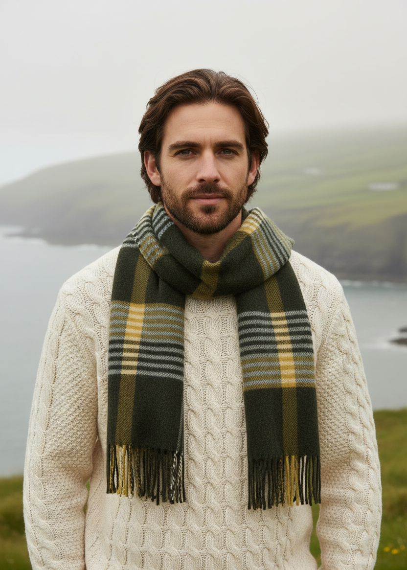 Foxford Lambswool Scarf | Bród