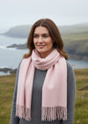Foxford Lambswool Scarf | Pink