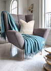 Mcnutt Cashmere Merino Throw Alpine Spring