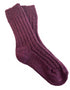 Irish Wool Neppy Socks | Women's | Cardinale