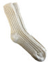 Natural Irish Wool Neppy Socks | Women's