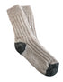 Oatmeal Irish Merino Wool Socks | Large