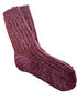 Irish Wool Neppy Socks | Women's | Cipolla-Pink