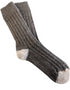 Brown Irish Merino Wool Socks | Women's