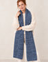 100% Merino Wool Giant Scarf | Denim