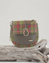 Mucros Grace Bag | Olive Pink Check