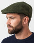 Green Flat Cap | 100% Pure New Wool | Irish Made