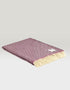 McNutt Pure Wool Throw Orchid