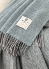 McNutt Pure Wool Throw | Seaspray