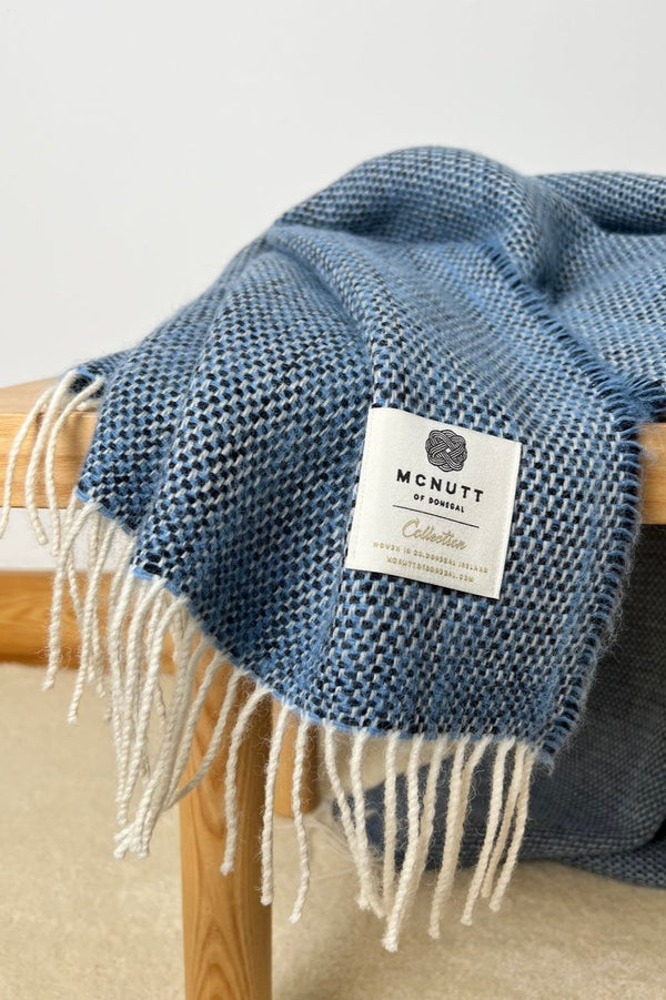 McNutt Wool Blanket | Sea Sky