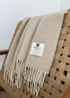 McNutt Lambswool Throw | Basswood