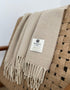 McNutt Lambswool Throw | Basswood