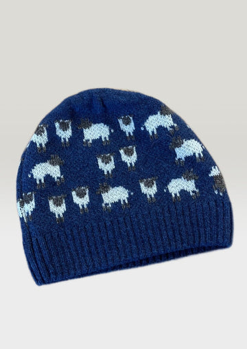 COMPASS SHEEP WOOLEN HAT WHITE main image 1
