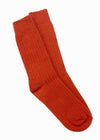 Wild Donegal Cashmere Blend Socks | Orange