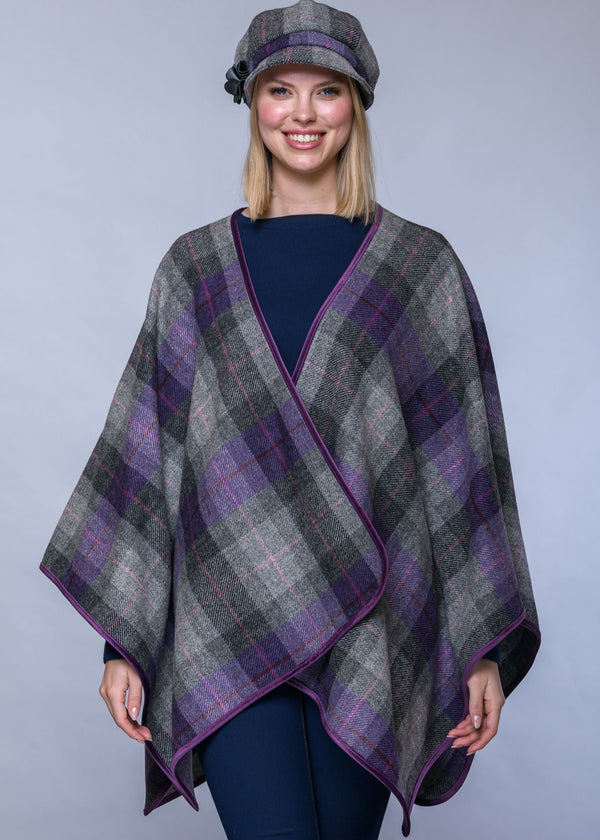 Mucros Wrap | Lavender Check