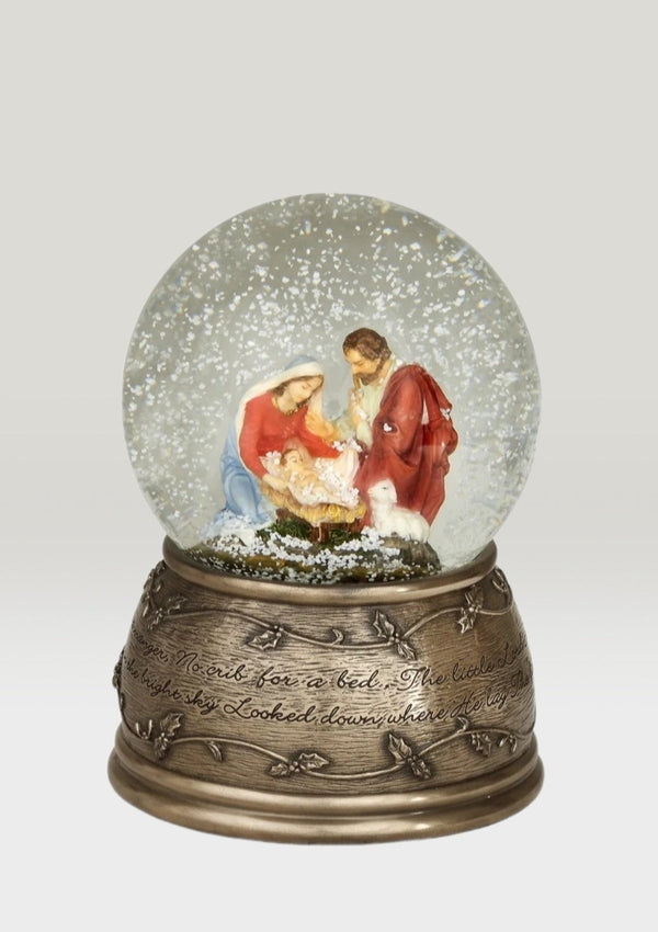Genesis Holy Family Snow Globe