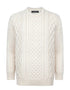 IrelandsEye Aran Sweater | Natural