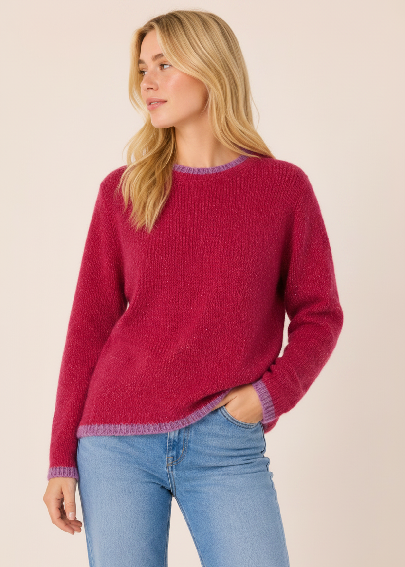 IrelandsEye Slaney Crew Neck Sweater | Bramble Berry