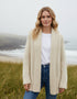 IrelandsEye Women's Kilcoole Coatigan | Oatmeal Marl