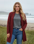 IrelandsEye Women's Kilcoole Coatigan | Sable Marl