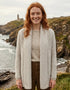 IrelandsEye Women's Kilcoole Coatigan | Silver Marl