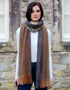 Mucros Islander Scarf | Rust Grey