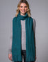 Mucros Islander Scarf | Authentic Irish Aran Knitwear | Green