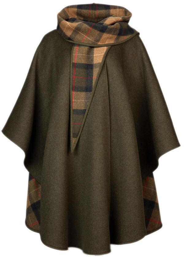Jimmy Hourihan Green Wool Walking Cape