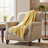 John Hanly Cashmere Merino Throw - Yellow