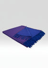 McNutt Supersoft Lambswool Throw | Juniper Reversible