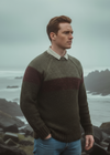 Aran Crafts Three Color Donegal Sweater