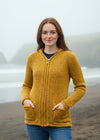 Donegal Wool Trinity Zip Cardigan