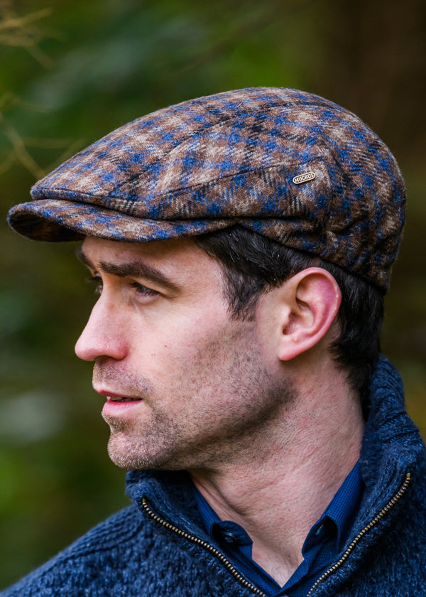 Mucros Kerry Cap | Brown Check