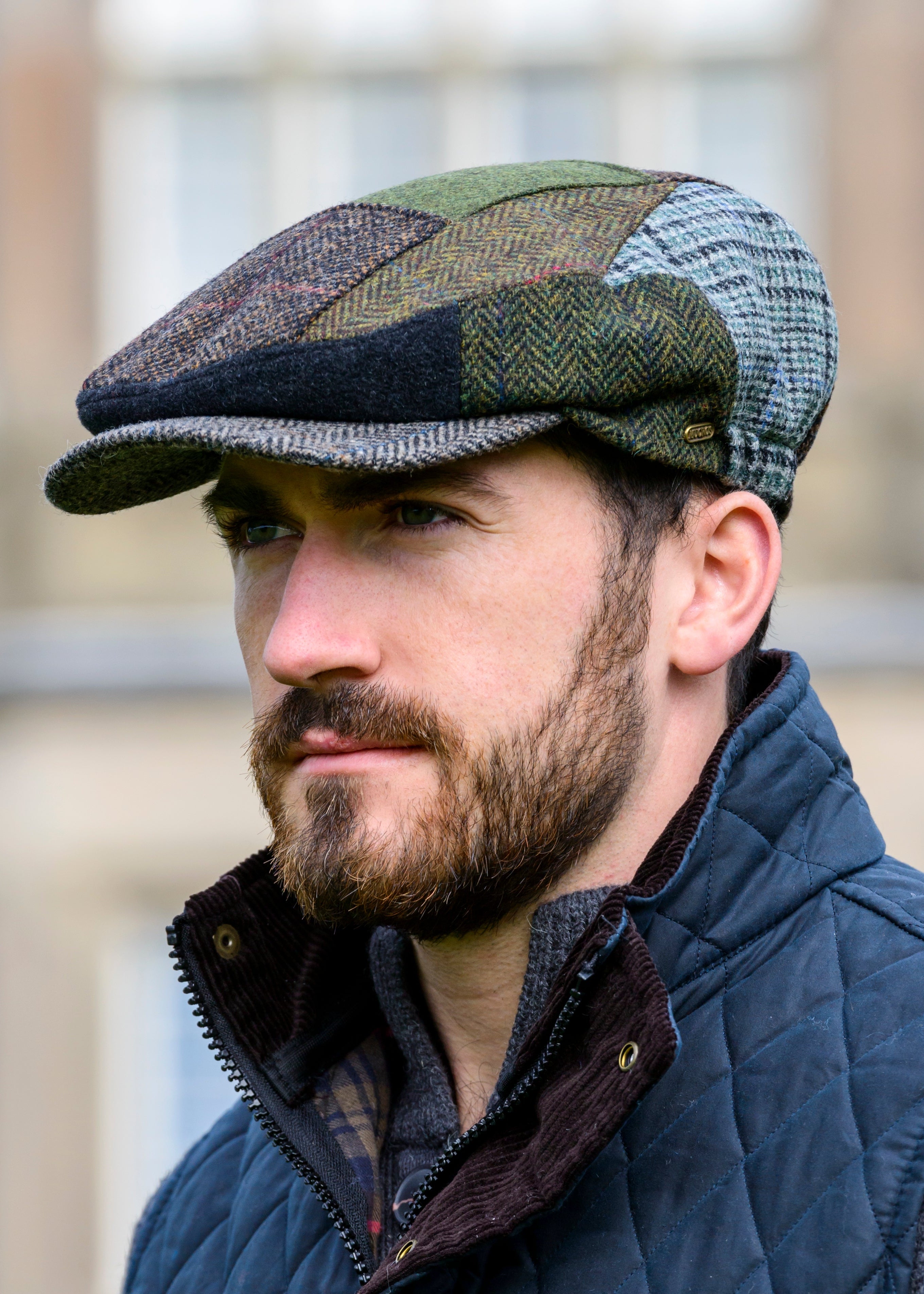 Mucros Kerry Cap | Premium Wool Patch Cap