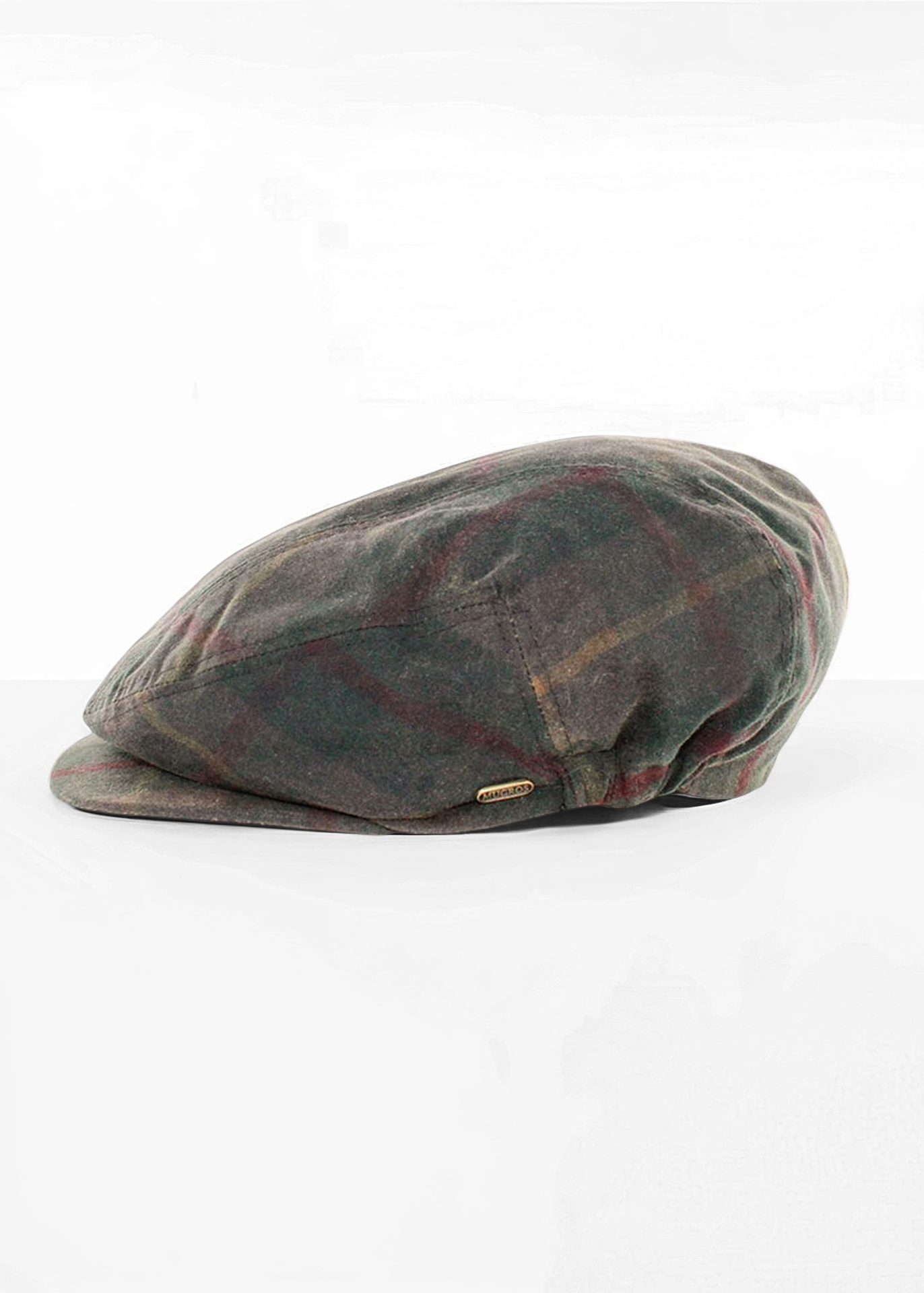 Mucros Kerry Wax Tartan Cap Skellig Gift Store Waterville