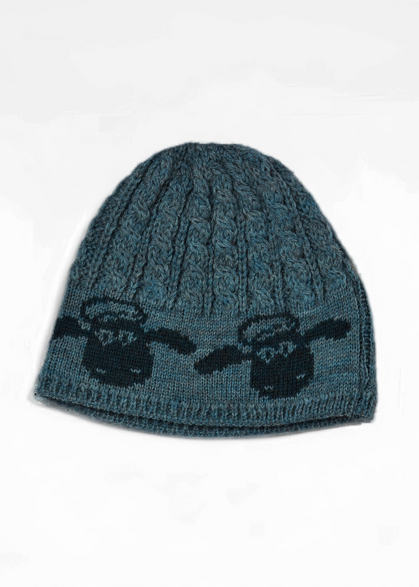 Kids Aran Sheep Hat