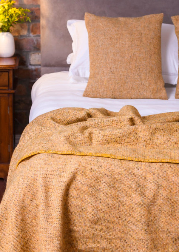 Kerry Woollen Mills Blankets Super-King Size | Marigold