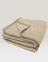 Kerry Woollen Mills 100% Irish Wool Blanket | Fawn
