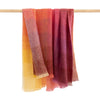 Mohair Throw | Pink Yellow Purple Multi Mix