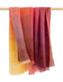 Mohair Throw | Pink Yellow Purple Multi Mix