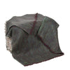 John Hanly Green Purple Mohair Blanket