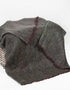 John Hanly Green Purple Mohair Blanket