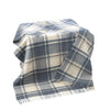 John Hanly Large Natural Denim Blue Blanket