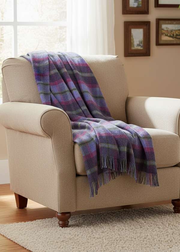Purple Throws & Blankets And Home Furnishings At B&Q