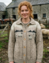 Ladies Aran Sheep Cardigan | 100% Wool | Skiddaw