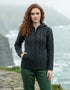 Ladies Merino Wool Aran Hooded Cardigan | Blackwatch